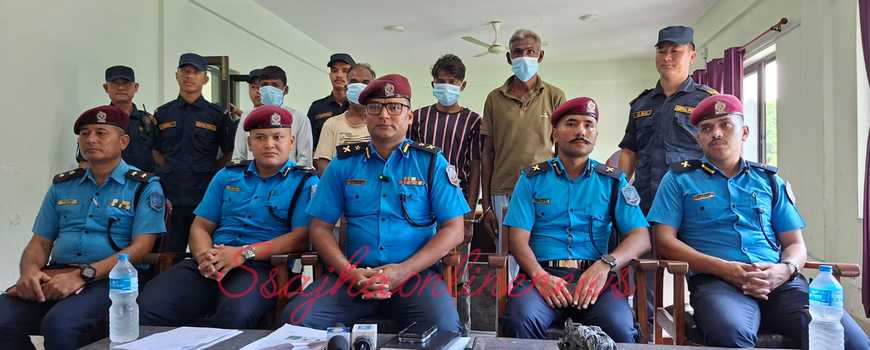 लागू औषध नियन्त्रणमा झापा प्रहरी आक्रमक