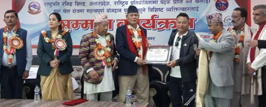 पत्रकार रमेश समदर्शी सम्मानित