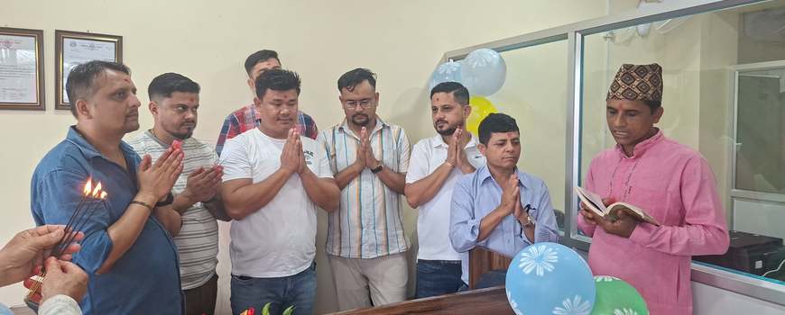 विर्तामोडमा कालिन्चोक मेनपावर प्रालिको शाखा सञ्चालनमा 