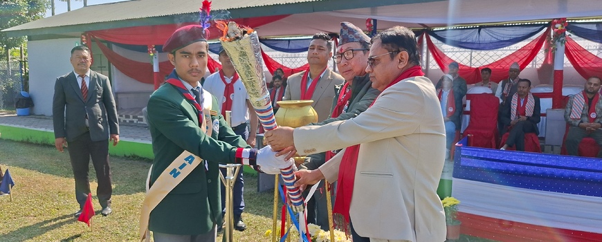 एभरेस्ट स्माट एजुकेशनकाे  बार्षिक खेलकुद  उत्सब २०८२ सुरू 